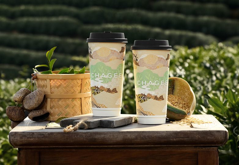 Detail minuman teh premium CHAGEE